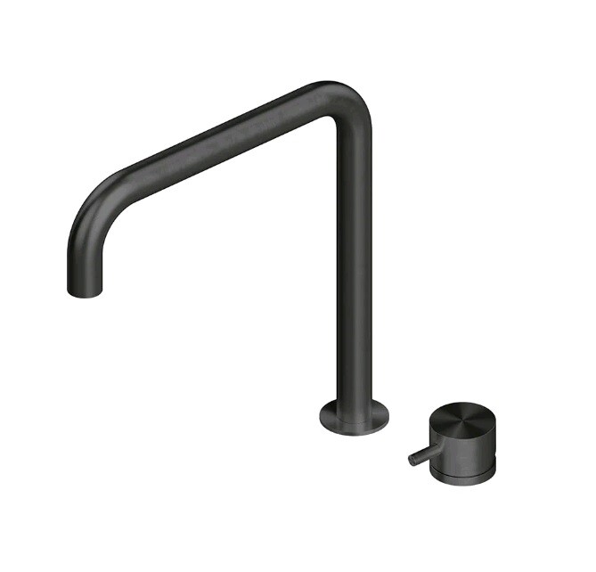 Смеситель для раковины Quadro design Source, Black gold PVD (12 08 ON)