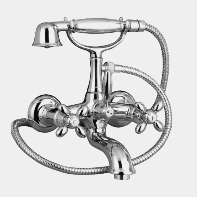 Смеситель для ванны и душа Fima Carlo Frattini Olivia, хром (F5004CR)