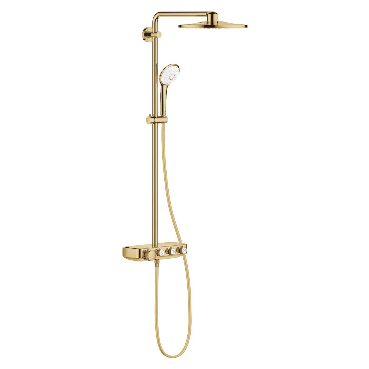 Душевая система Grohe Euphoria SmartControl System 310 Duo с термостатом, холодный рассвет глянец 26507GL0