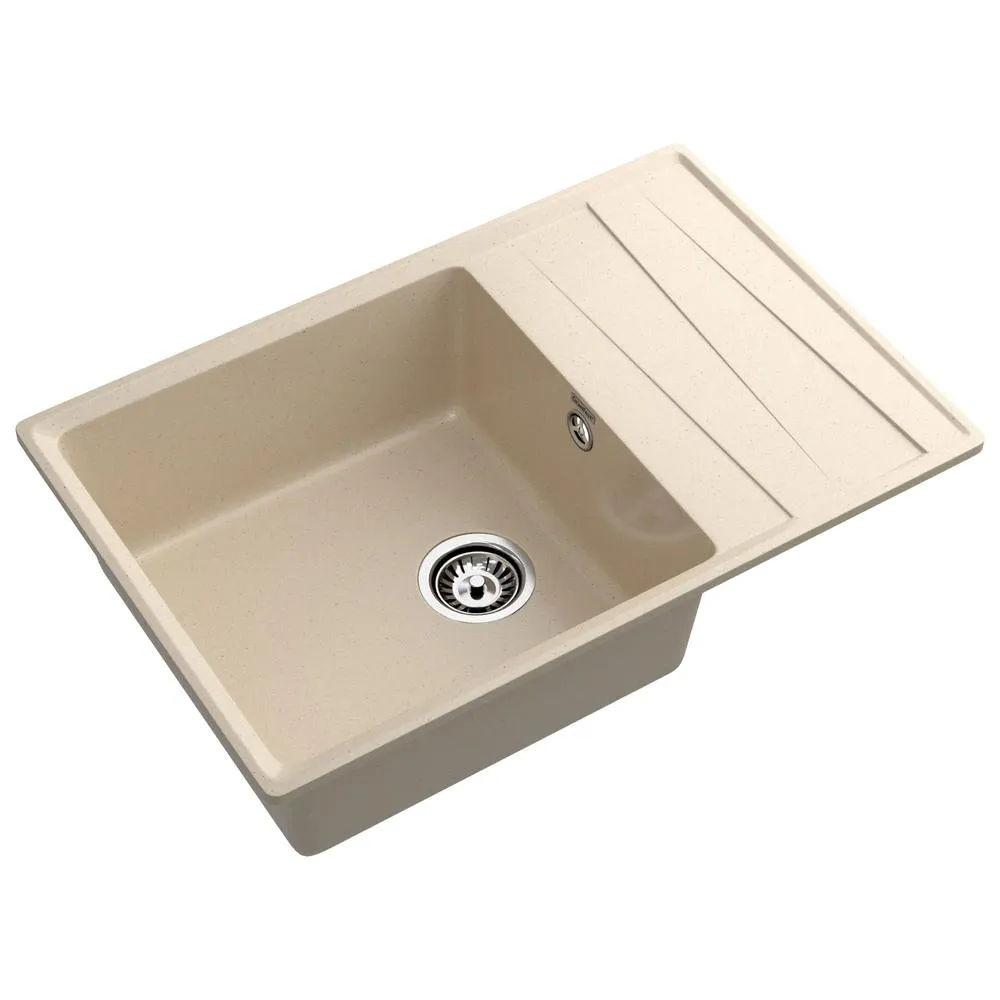 Кухонная мойка GranFest LEVEL 760L, кашемир