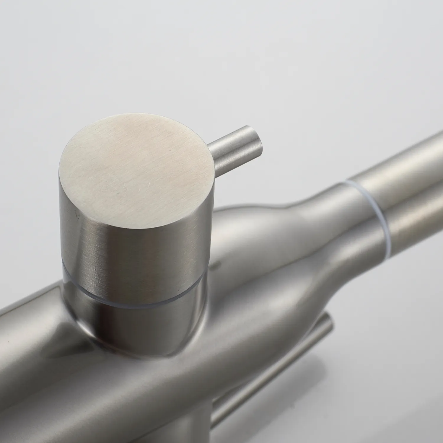 Смеситель для кухни с подключением фильтра Shevanik S248L, сатин