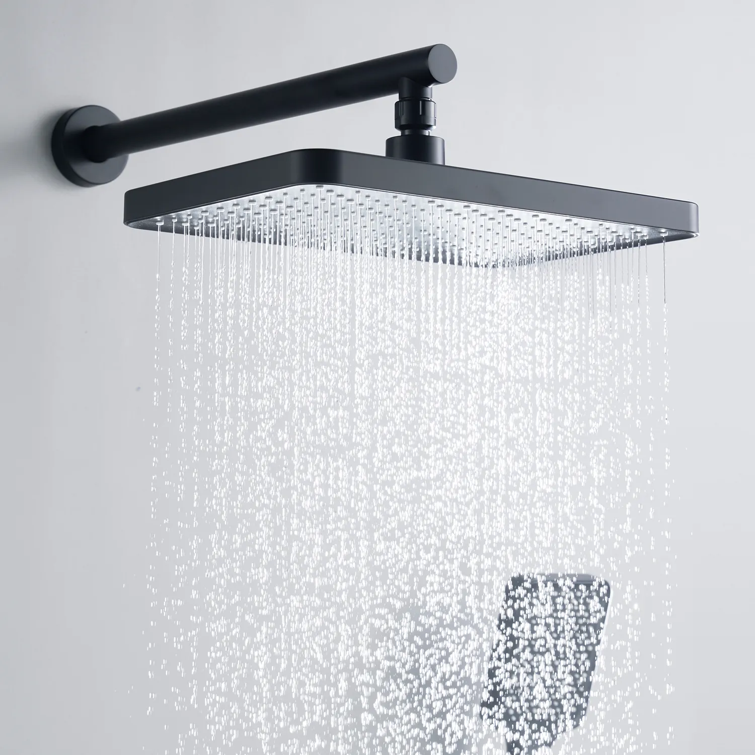 Душевая система встраиваемая Shevanik S9935H, черный