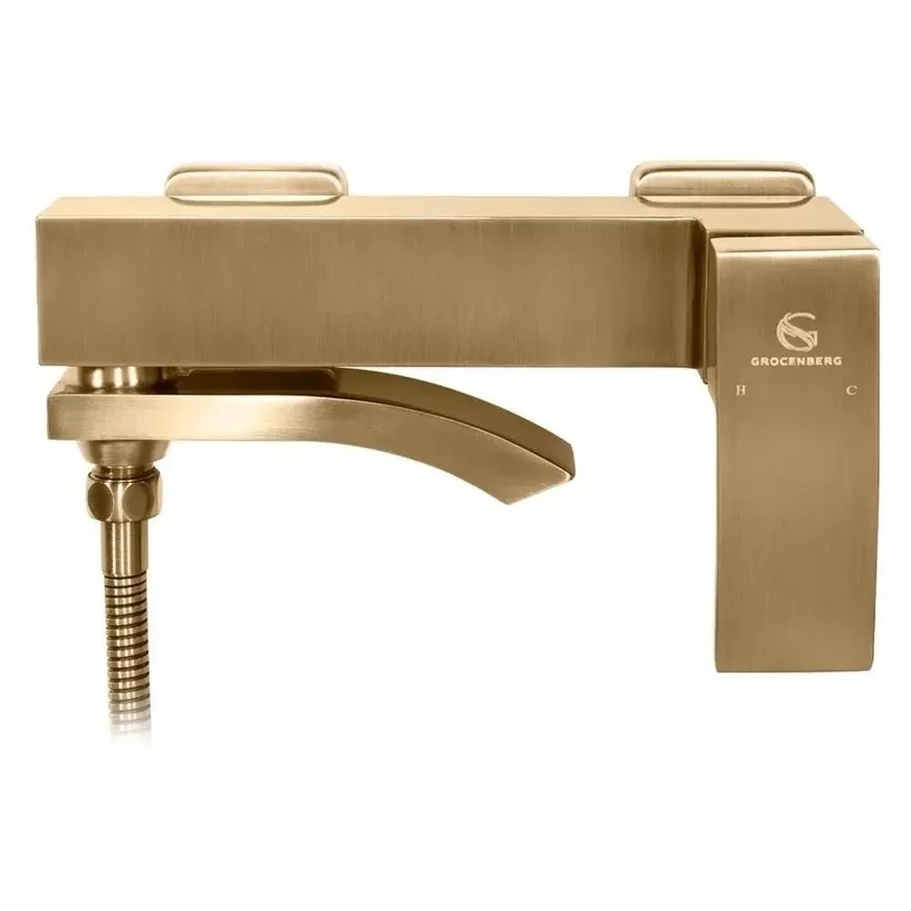 Смеситель для ванны Grocenberg GB8007BR, бронза