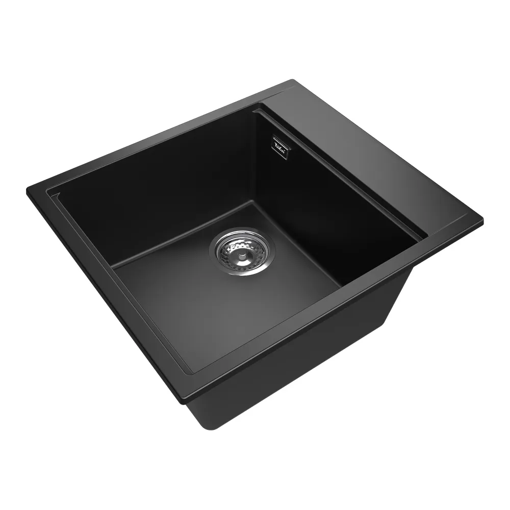 Кухонная мойка Rivelato TESORO TR-455-L, антрацит