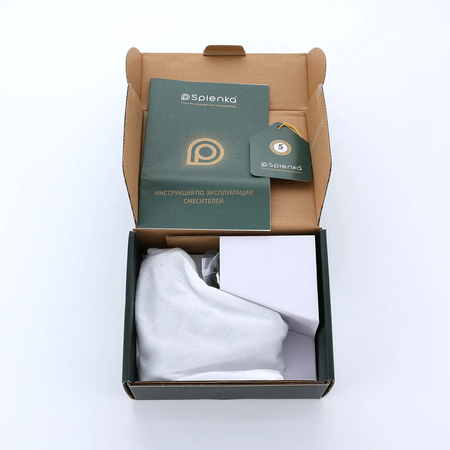 Смеситель для раковины Splenka S03.10.06, черный