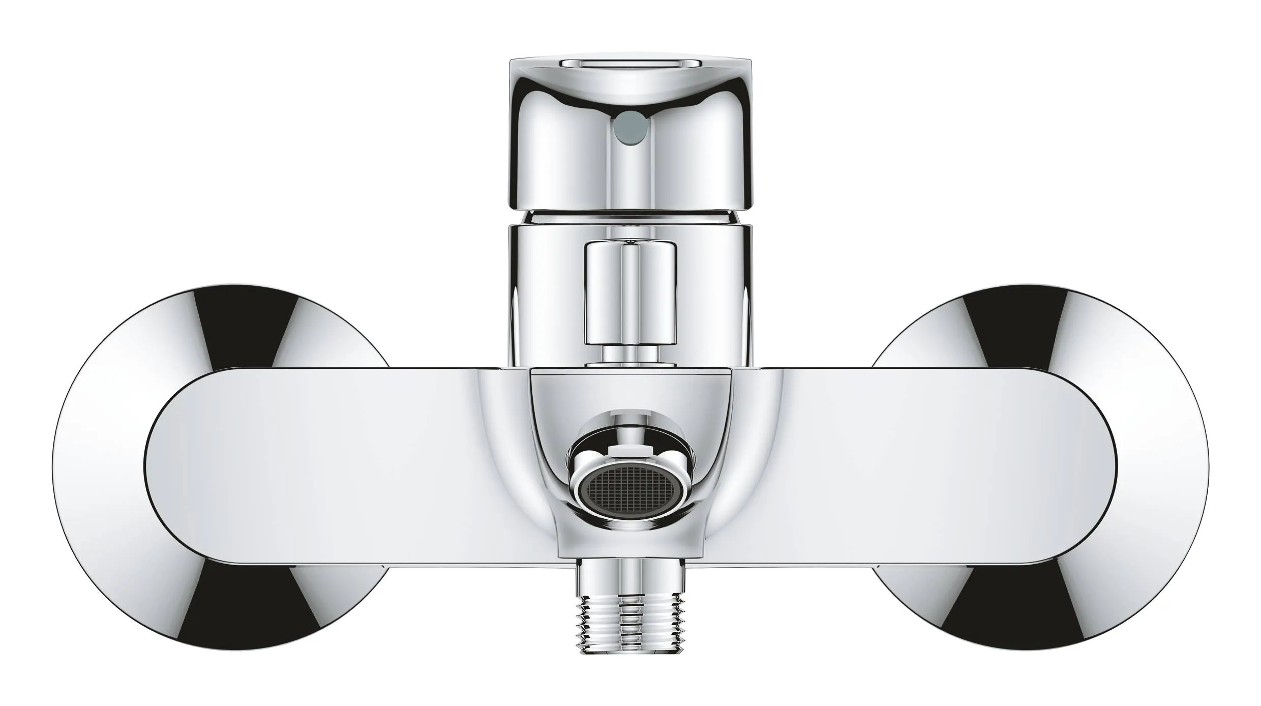 Смеситель для ванны GROHE BauEdge New с изливом, хром (арт. 23604001)