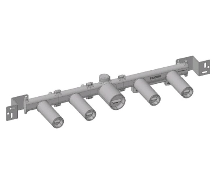 Внутренняя часть Fantini Venezia, назначение-смеситель для ванны и душа, не окрашен (44 00 N019A)