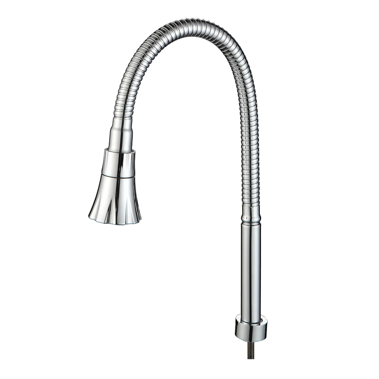 Сменный гибкий излив  Splenka S482.02 для кухонного смесителя с 2-х режимным аэратором, хром