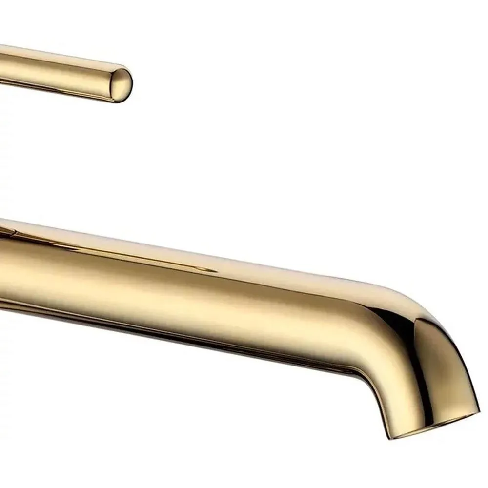 Смеситель для раковины высокий Grocenberg GB3029GO, золото