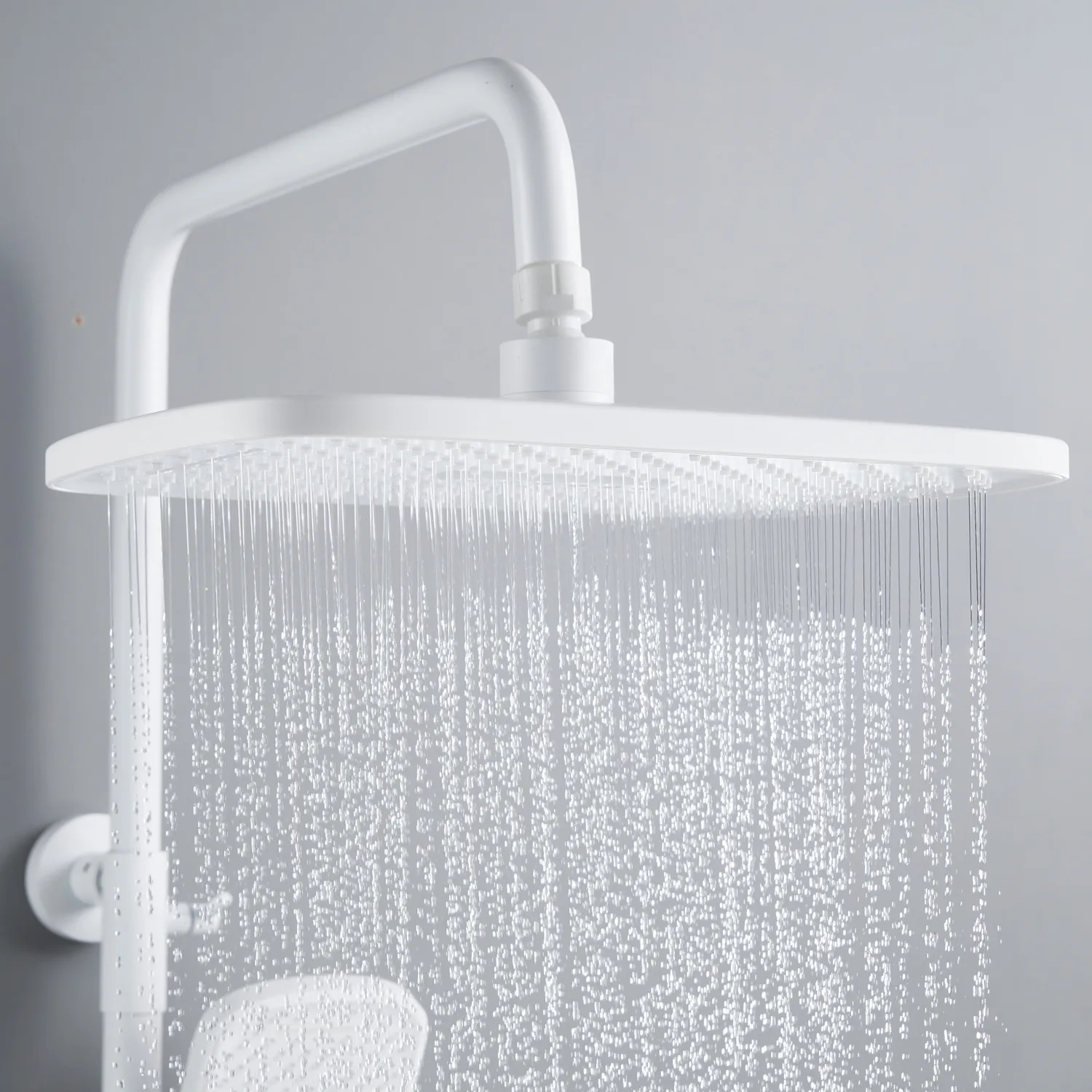 Душевая система Shevanik S4036C, белый