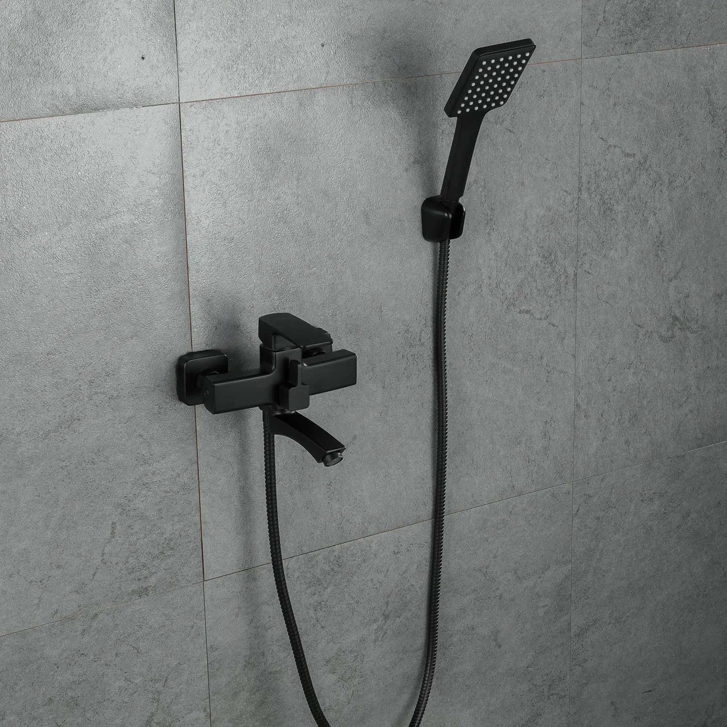 Смеситель для ванны FRUD R32152, черный