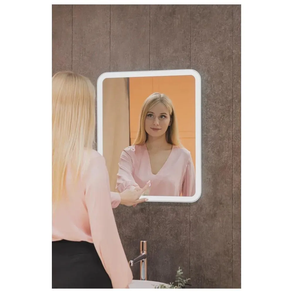 Зеркало Silver Mirrors Стив 500х600 (сенсорный выключатель)