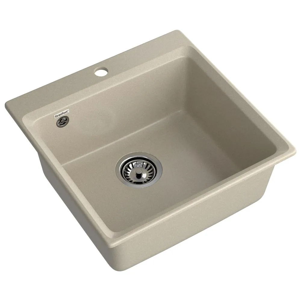 Кухонная мойка GranFest LEVEL 510, топаз