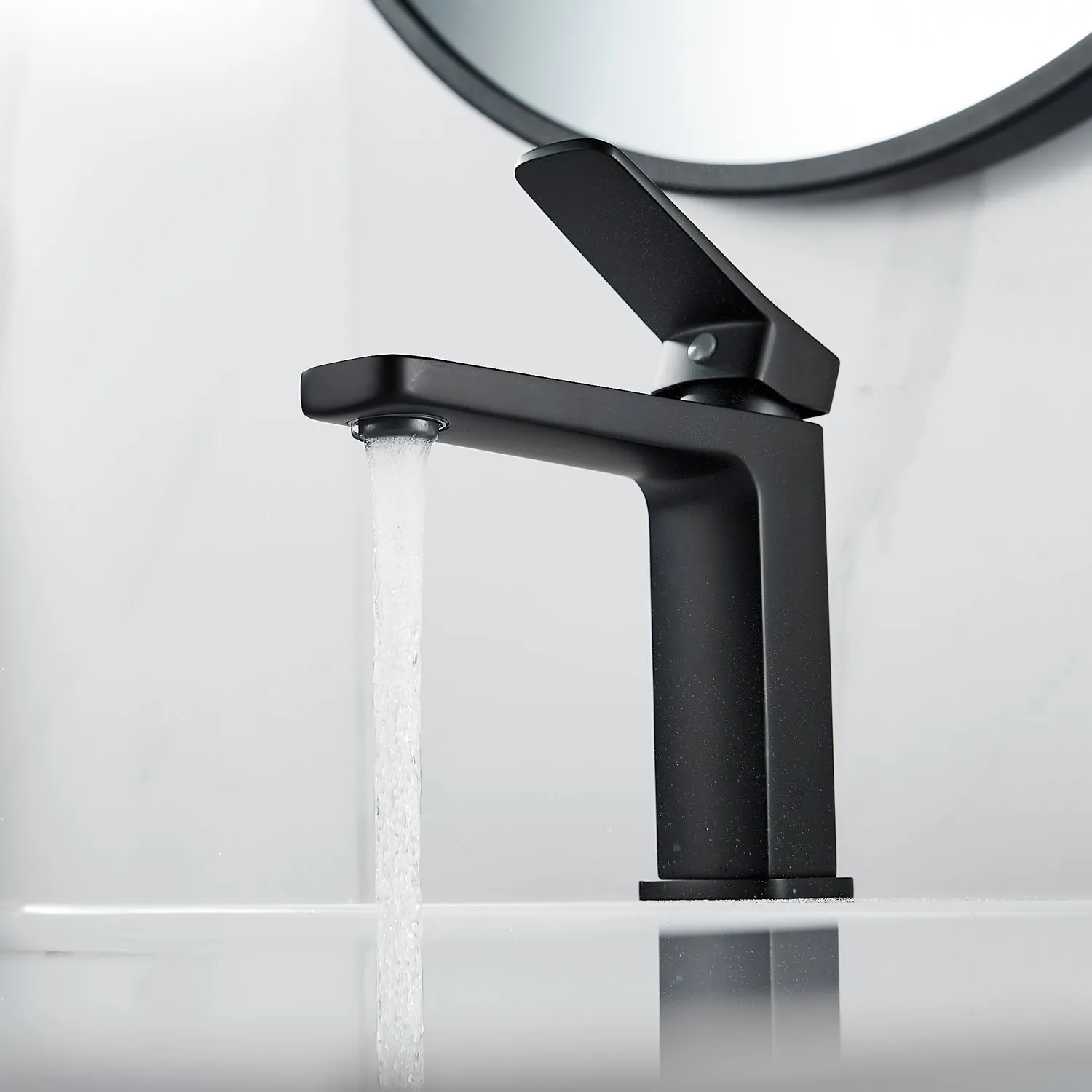 Смеситель для раковины Shevanik S9901H, черный