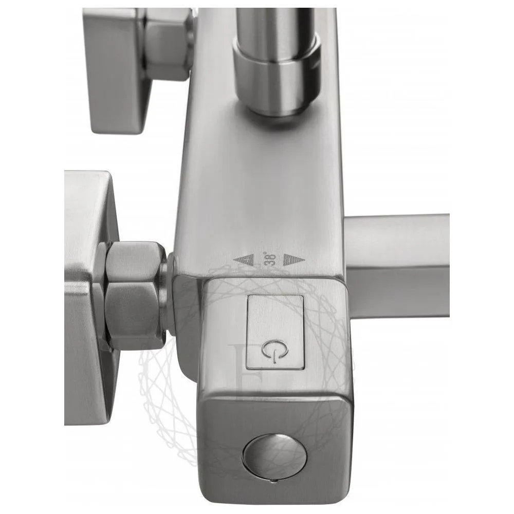 Душевая система с термостатом FILARETE FL2050NK, никель