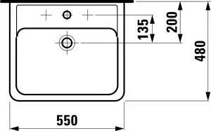 Раковина Laufen Pro А (8.1895.1.000.104.1) (55 см)