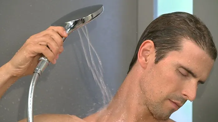 Ручной душ Hansgrohe Raindance Select Е 120 3jet бел/хром (26520400)