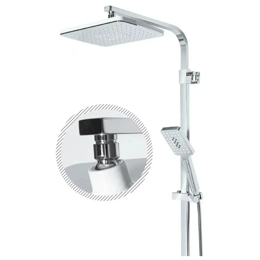 Душевая система Grocenberg GB7007WC, белый/хром
