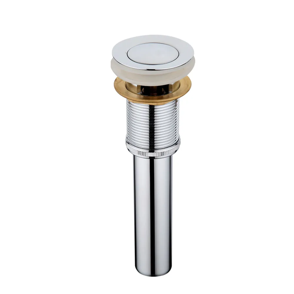 Донный клапан с переливом Frap F66-2, хром