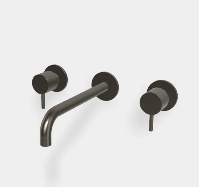 Смеситель для раковины Fima Carlo Frattini Spillo Up, брашированный черный хром (F3161/5CS)