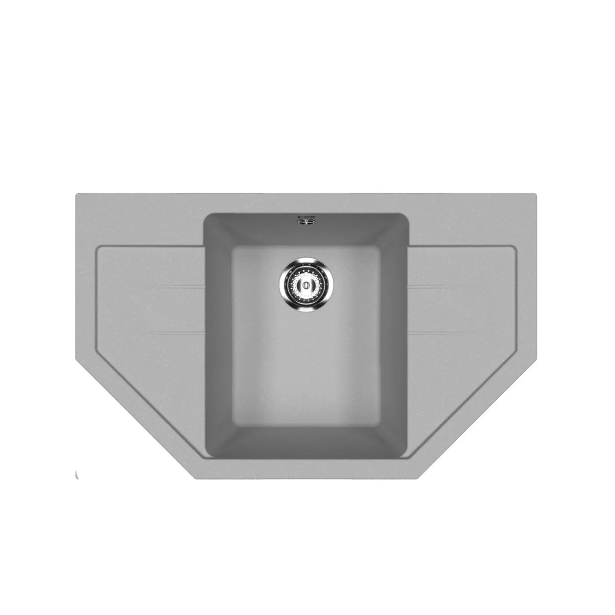 Кухонная мойка Ulgran U-609-342, графит