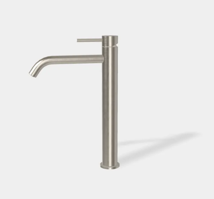 Смеситель для раковины Fima Carlo Frattini Spillo Up, брашированный никель (F3031/HXSSN.1)