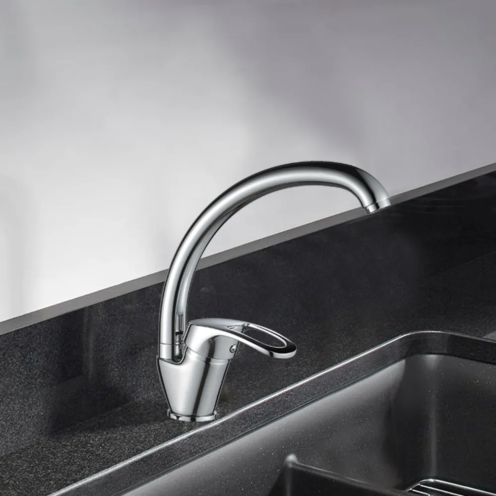 Смеситель для кухни WesnaArt KOMETA, KOM17-12040, хром