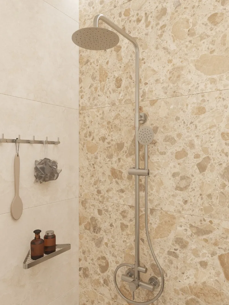 Душевая система Knotlor SS-06/1, сатин