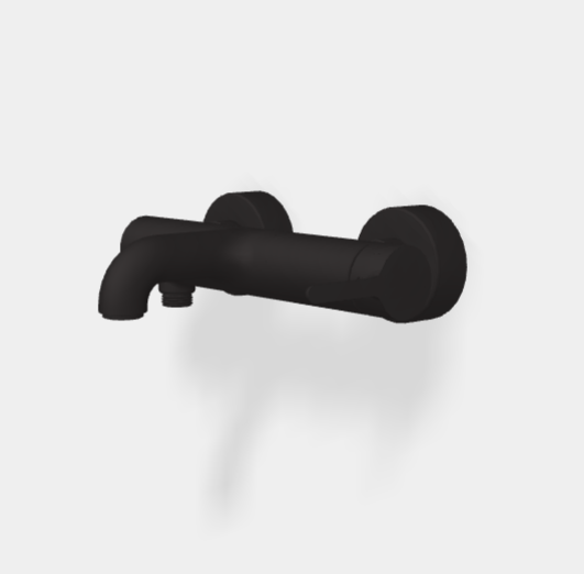 Смеситель для ванны и душа Fima Carlo Frattini Snap, черный матовый (F3114/1NS)