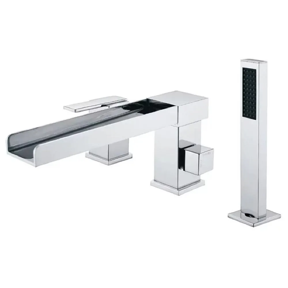 Смеситель на борт ванны Groсenberg GB6008-2CR, хром