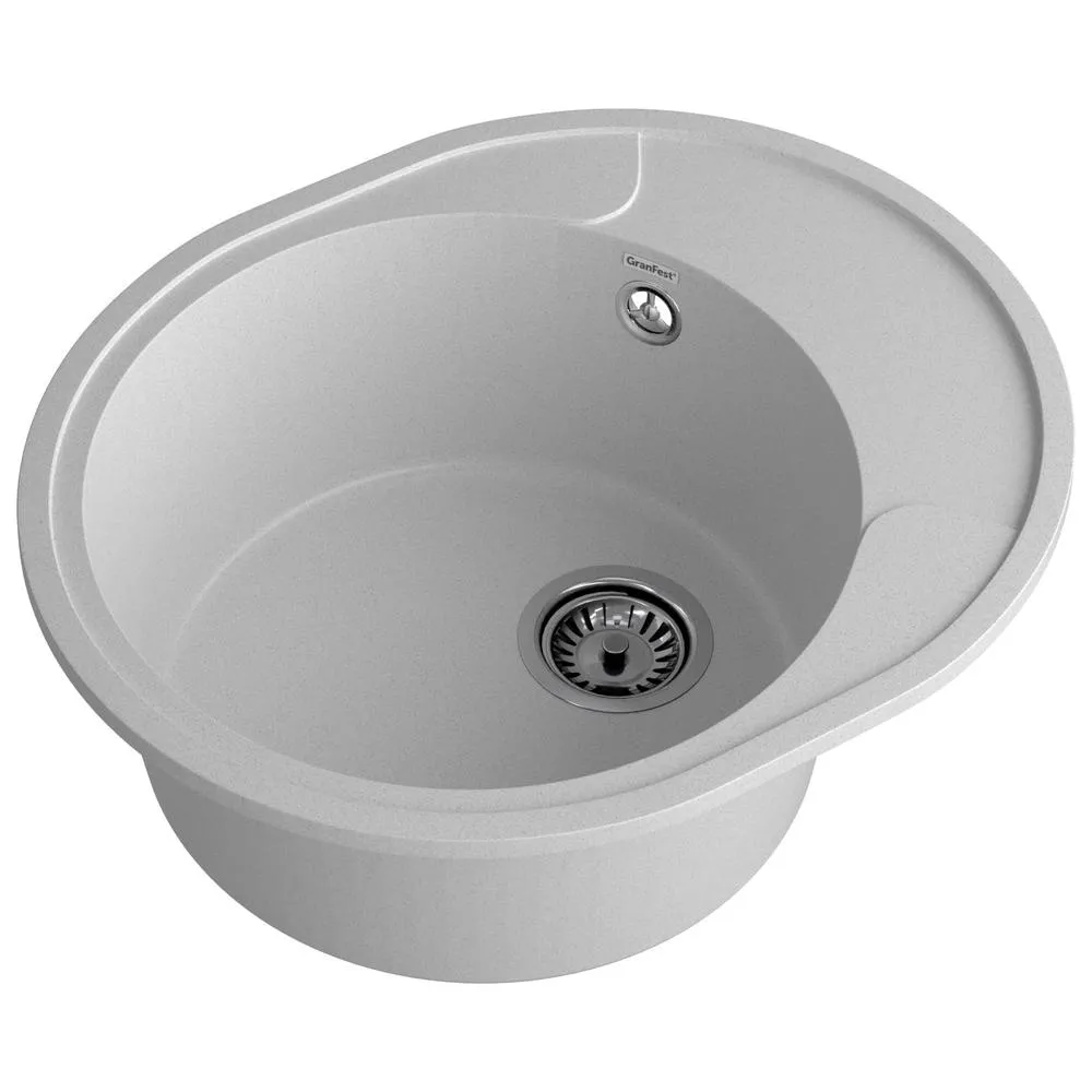 Кухонная мойка GranFest URBAN 857L, серый