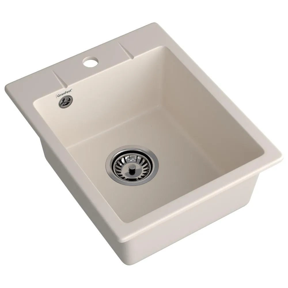 Кухонная мойка GranFest URBAN 240, белый