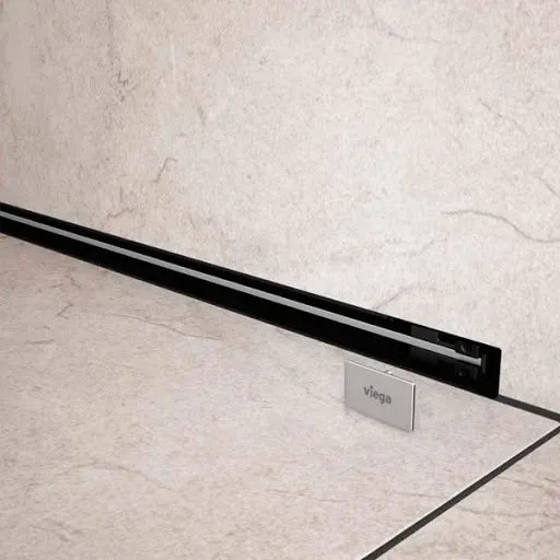 Накладная панель для лотка Viega Advantix Vario 300-1200 мм, черный (736583)