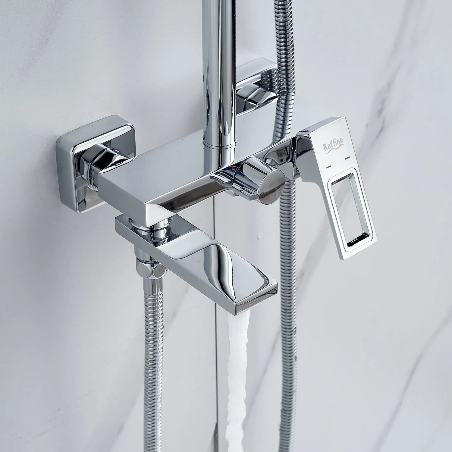 Душевая система Raffine F3696, хром