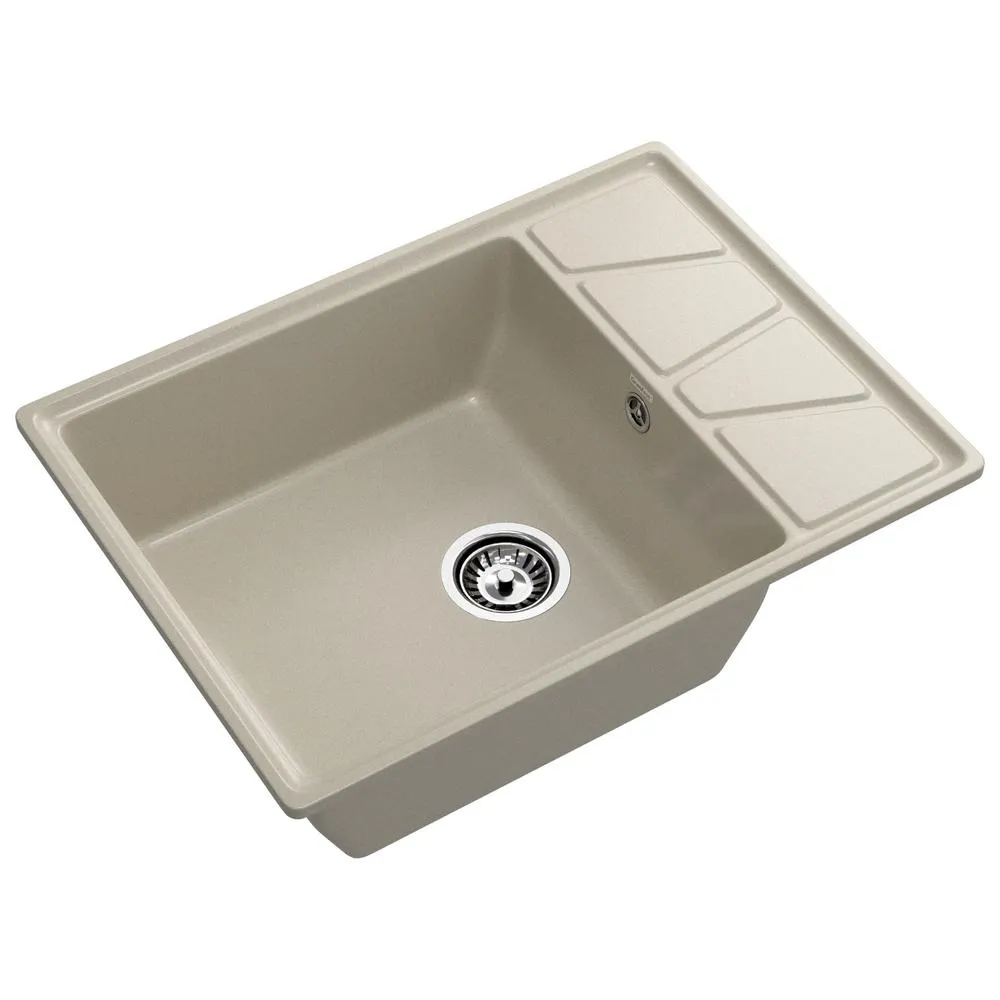 Кухонная мойка GranFest VERTEX 680L, топаз