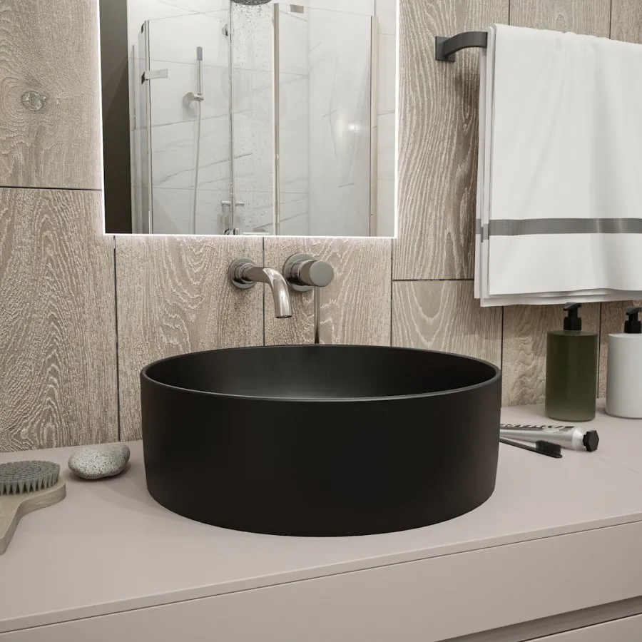 Раковина чаша Maretti EA13NS10-560, черная