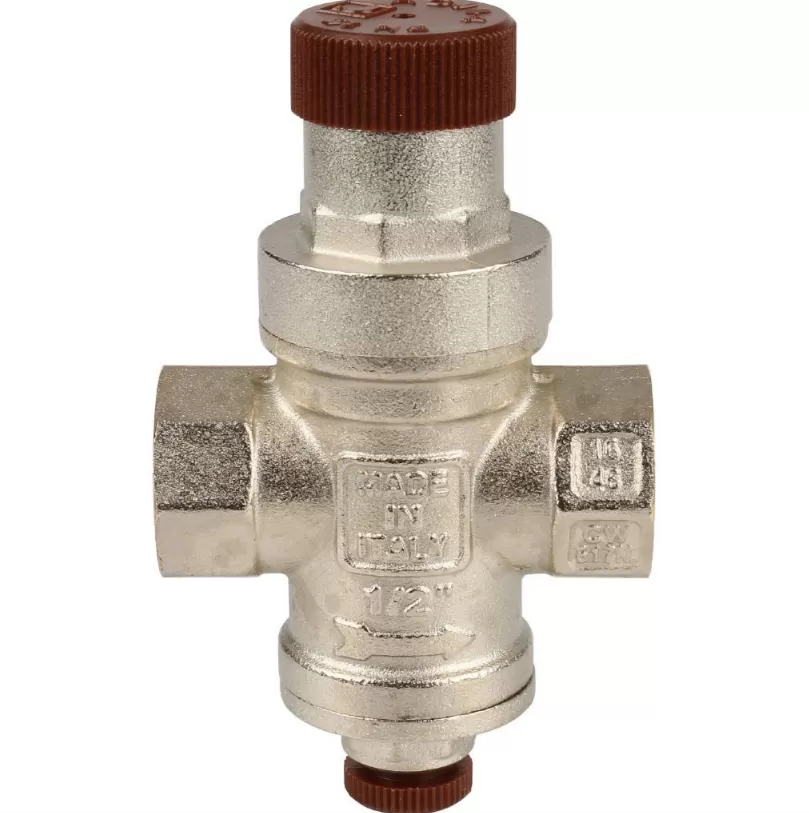 Редуктор давления Itap Minibrass 361 1/2" (с подсоединением для манометра 1/4) (25256)