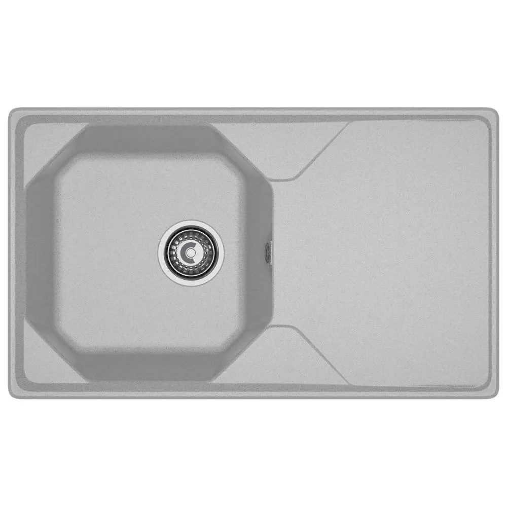 Кухонная мойка GranFest UNIQUE 840L, серый
