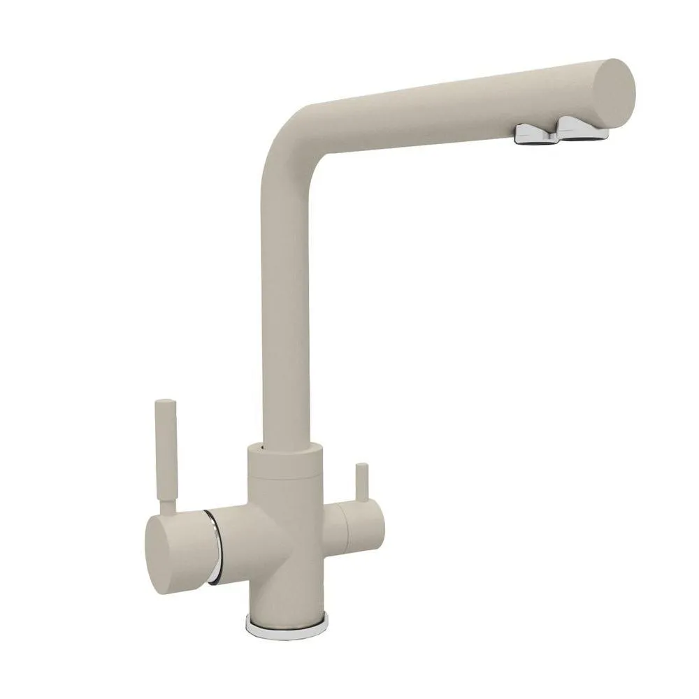 Смеситель для кухни с подключением фильтра Florentina АЛЬДО 333.40H.2123.202, шампань