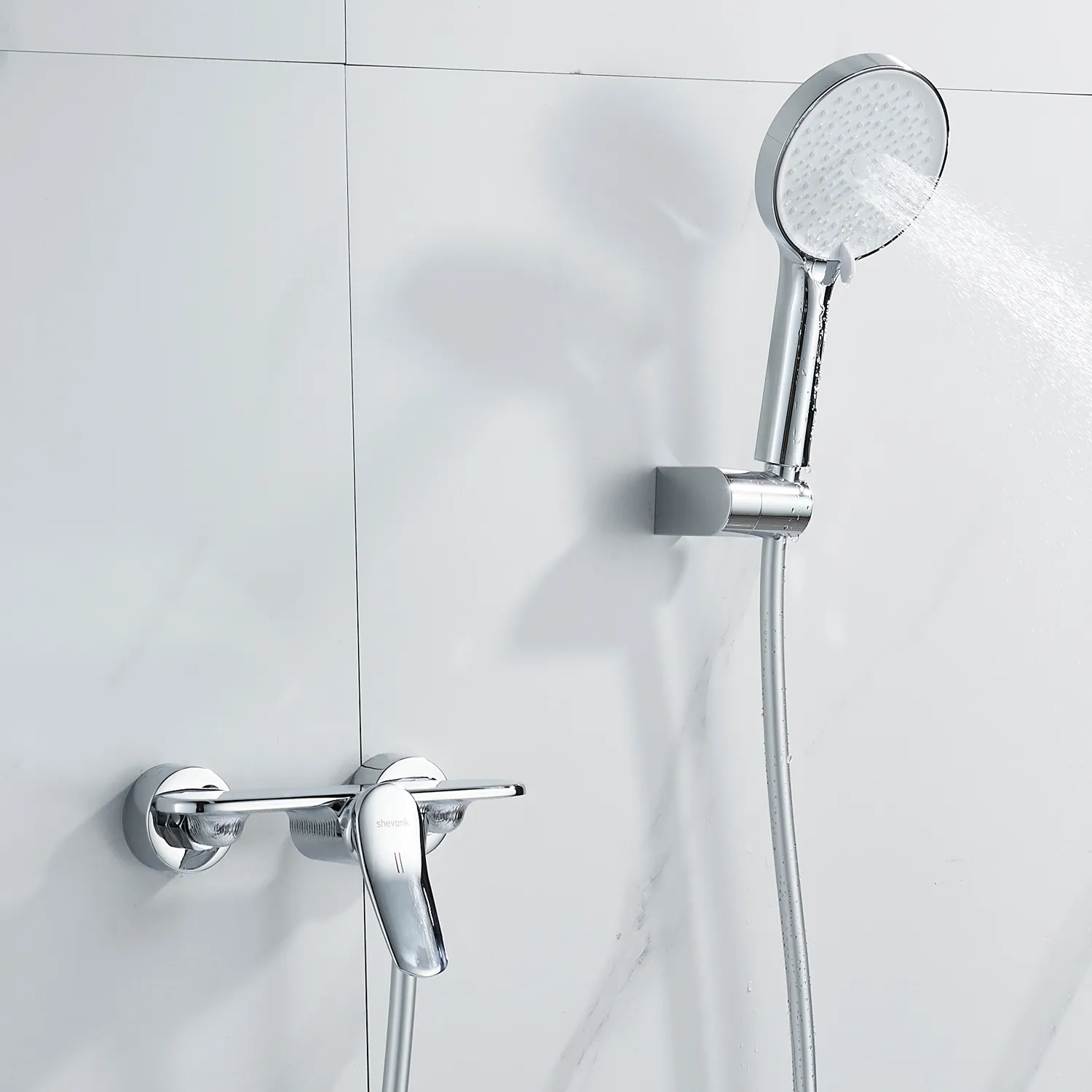 Смеситель для душа Shevanik S4716, хром