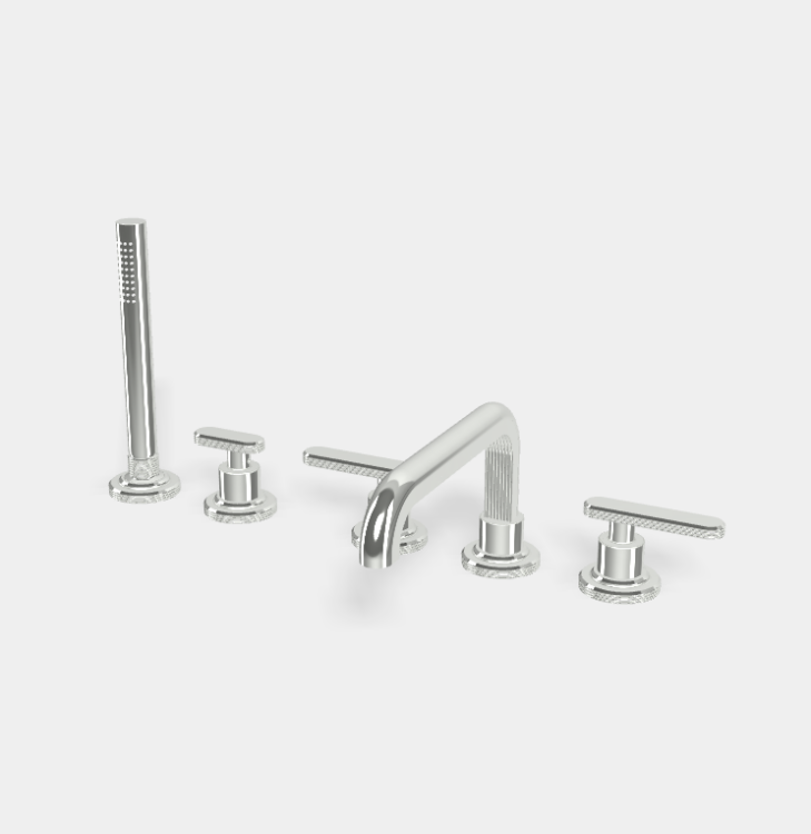 Смеситель для ванны и душа Fima Carlo Frattini Park Lane, хром (F1324CR)