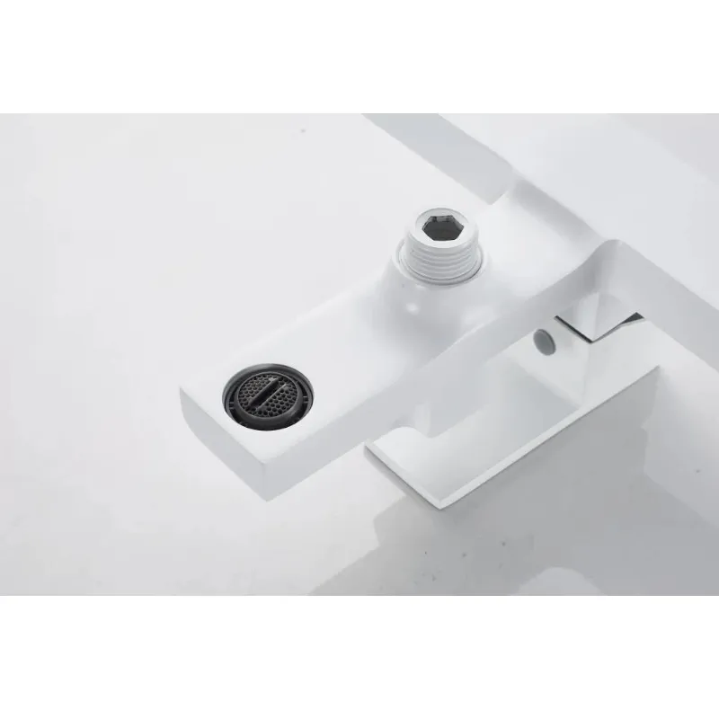 Смеситель для ванны Knotlor KN-22/WY, белый