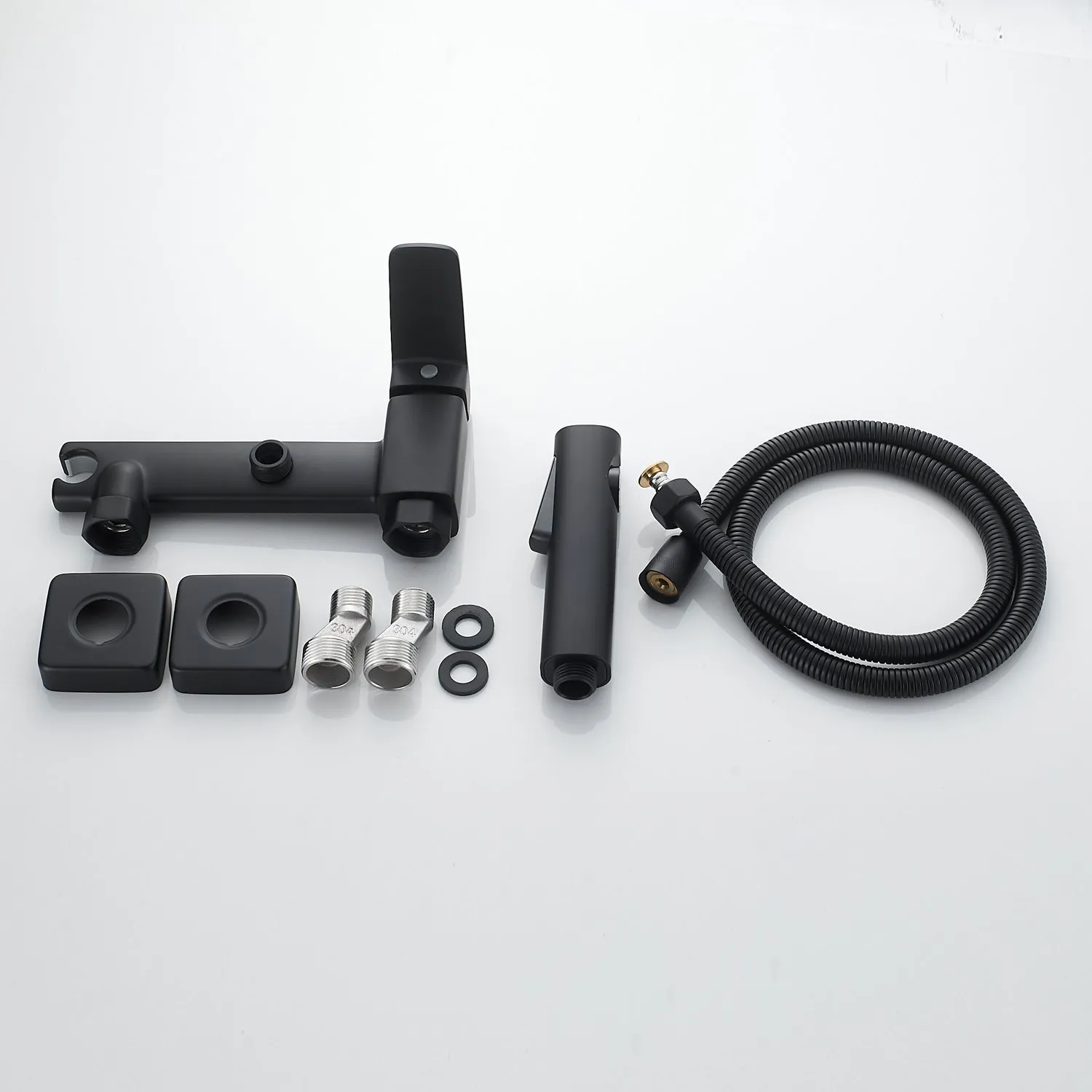 Гигиенический душ со смесителем Raffine F0599H-1, черный