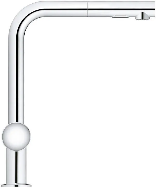 Смеситель для кухни GROHE Minta выдвижной излив, хром (арт. 30274000)