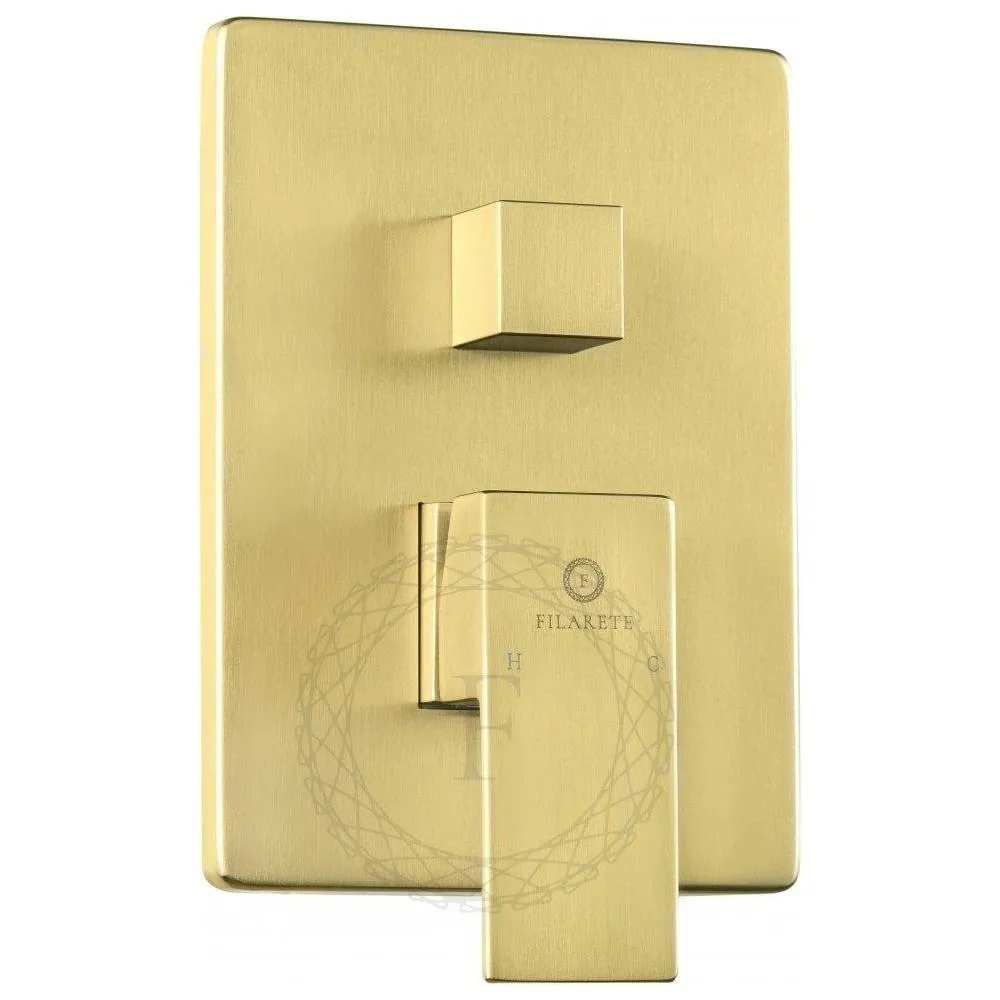 Душевая система встраиваемая FILARETE Fing FL1044MG, матовое золото