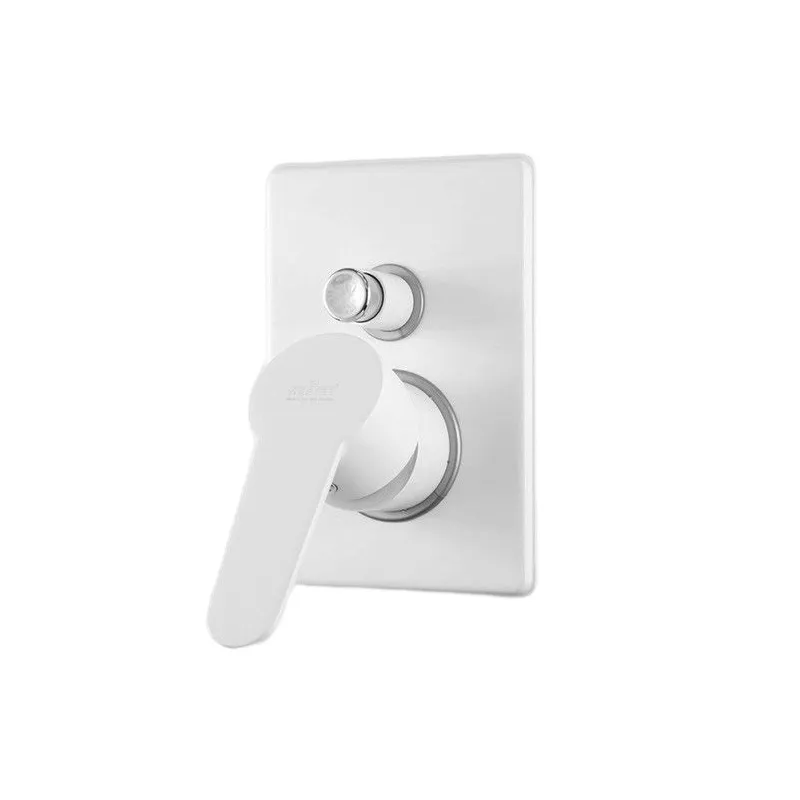 Смеситель для душа встраиваемый Webert Sax Evolution SE860101740, белый