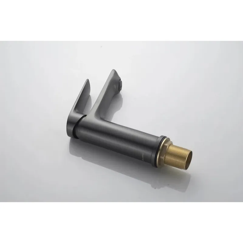 Cмеситель для раковины Knotlor KN-60/GM, оружейная сталь