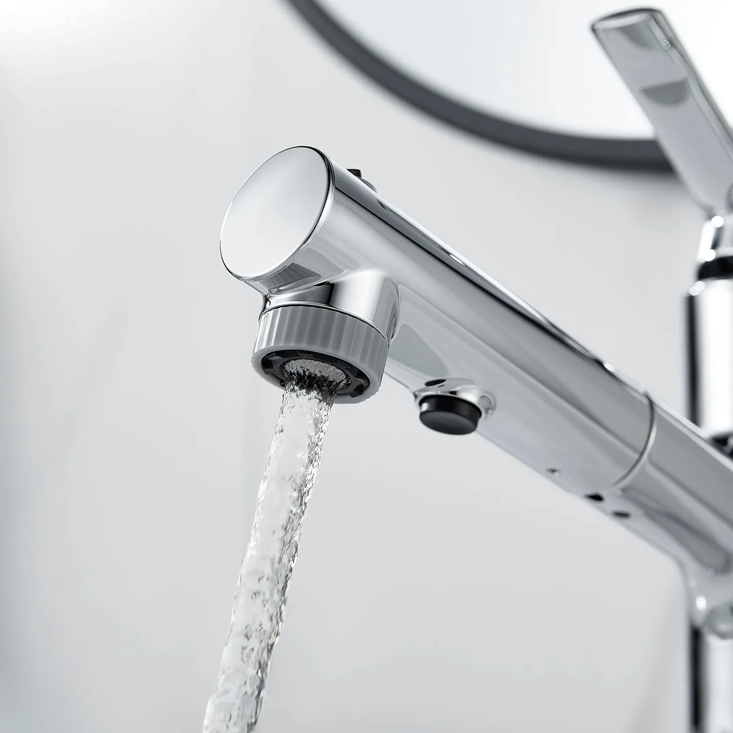 Смеситель для раковины многофункциональный Raffine F281, хром