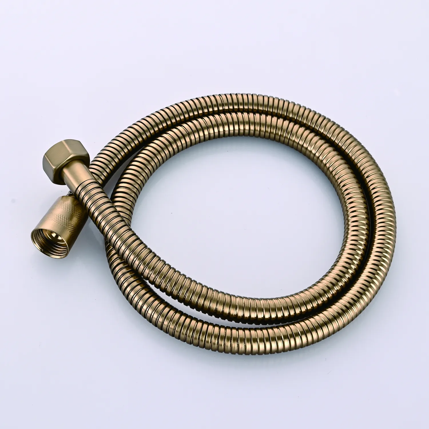 Гигиенический душ со смесителем Rose R1805G-1, золотой сатин