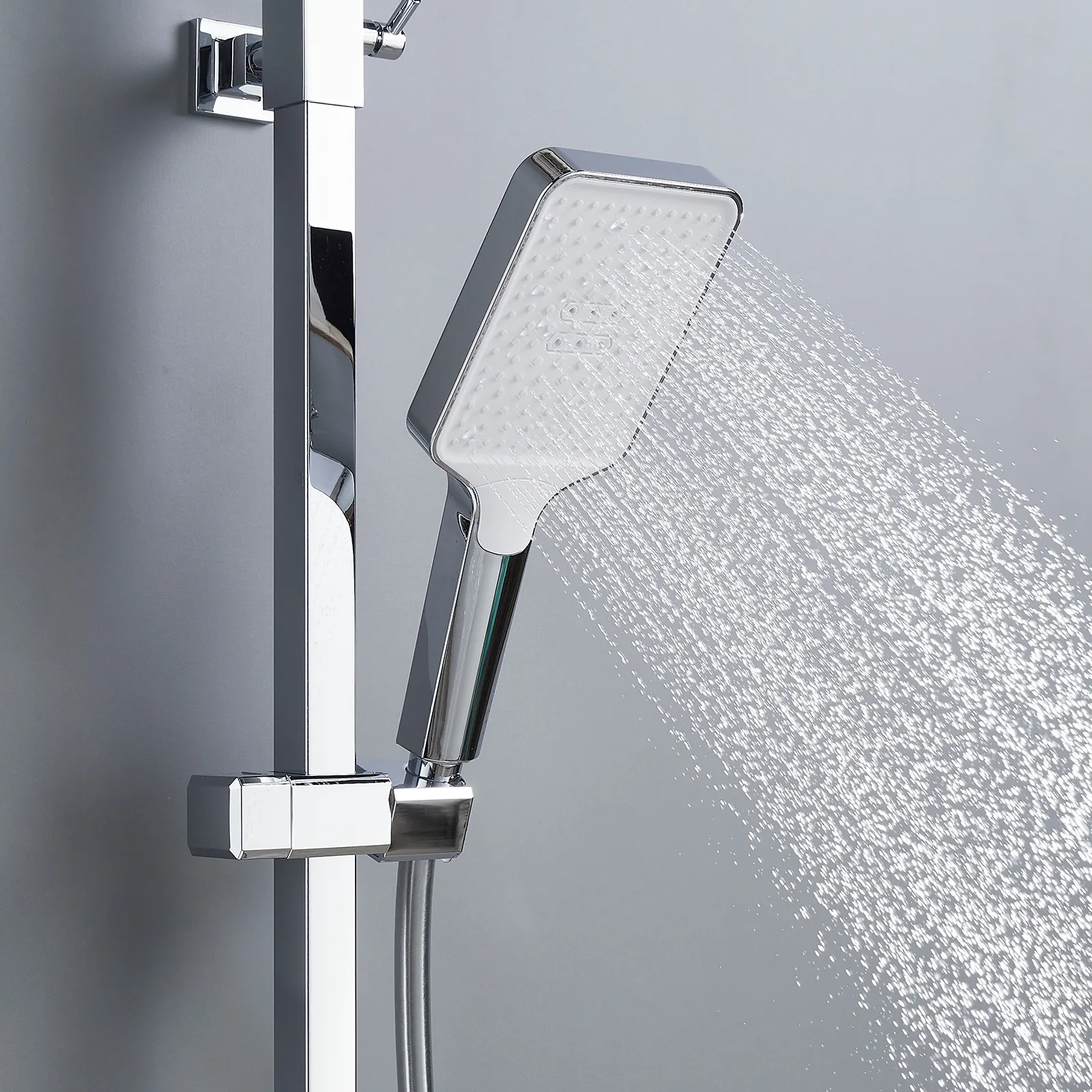 Душевая система Shevanik S4636, хром